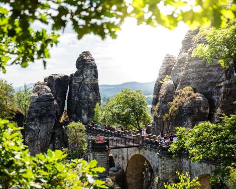 Auf dem Malerweg zwischen Felsengiganten und Traumpfaden