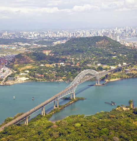 Luftaufnahme von Panama City