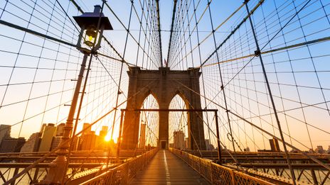 Brooklyn Bridge in New York City