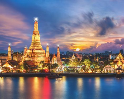Erlebnisreise ab/an Bangkok inkl. Besuch der alten Königsstadt Ayutthaya