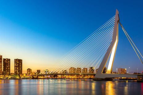 Rotterdam bei Nacht