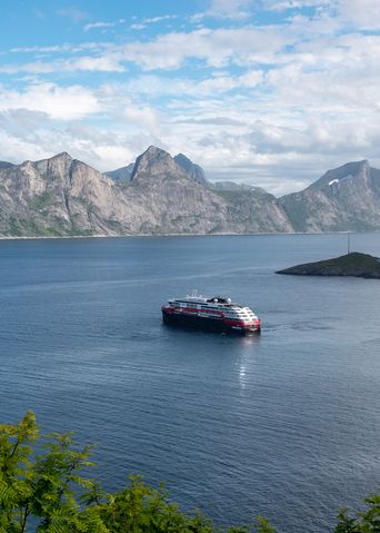 MS Fridtjof Nansen in Norwegen