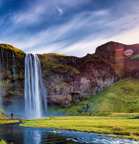 Seljalandsfoss Wasserfall