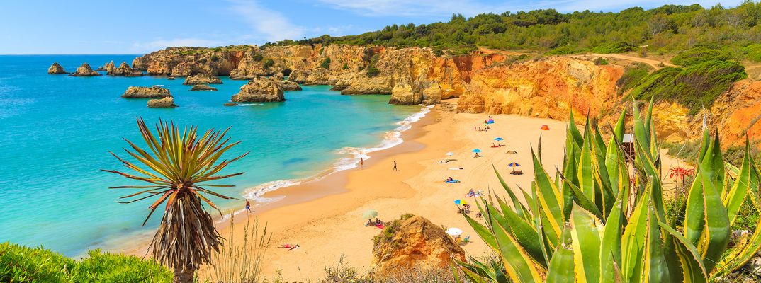 Strand in Portimao