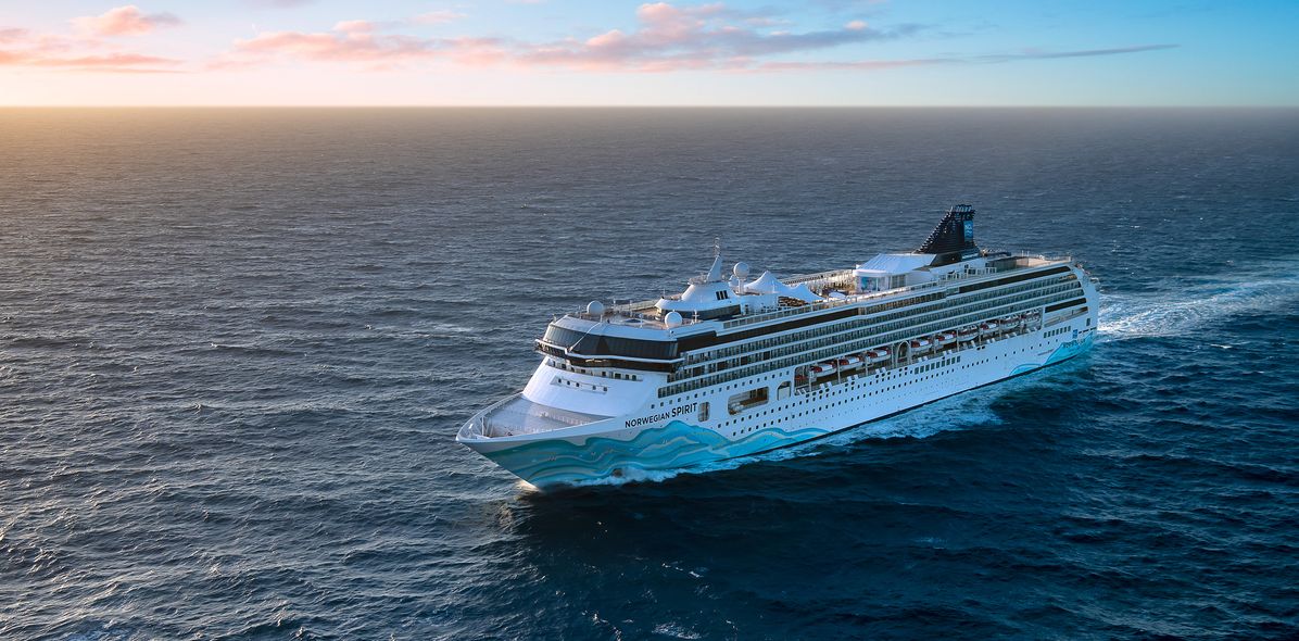 Norwegian Spirit auf hoher See