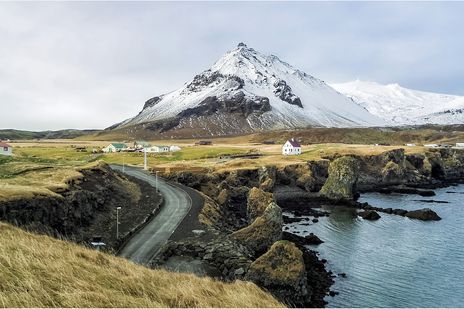 Snæfellsjökull-Gletscher in Island