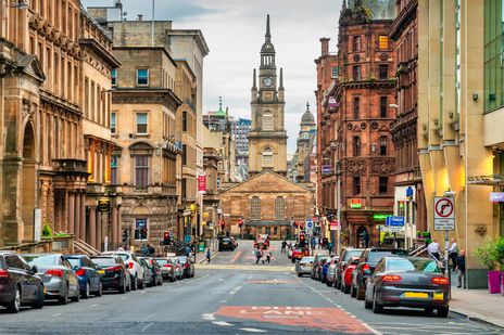 Innenstadt von Glasgow