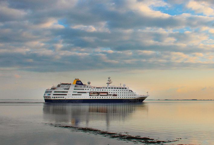 MS Hamburg auf See