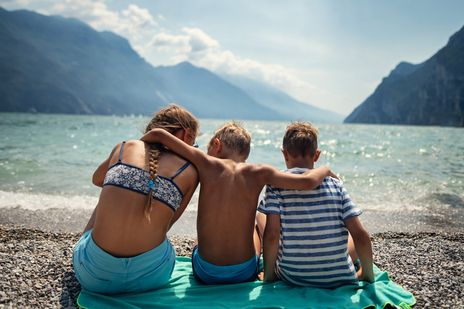 Kinder am Gardasee