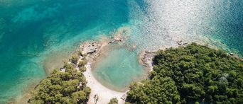 Strand an der Türkischen Riviera