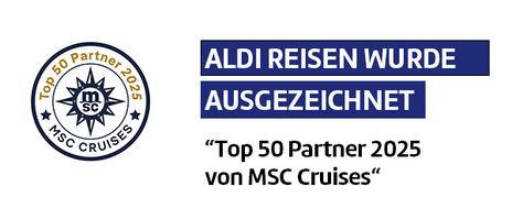 Auszeichnung Top 50 Partner von MSC