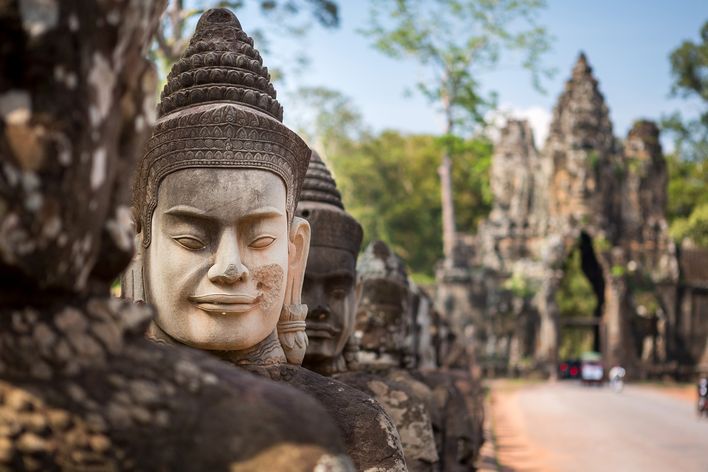 Angkor Wat in Kambodscha 