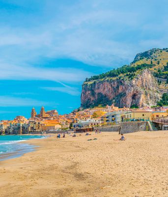 Cefalu auf Sizilien