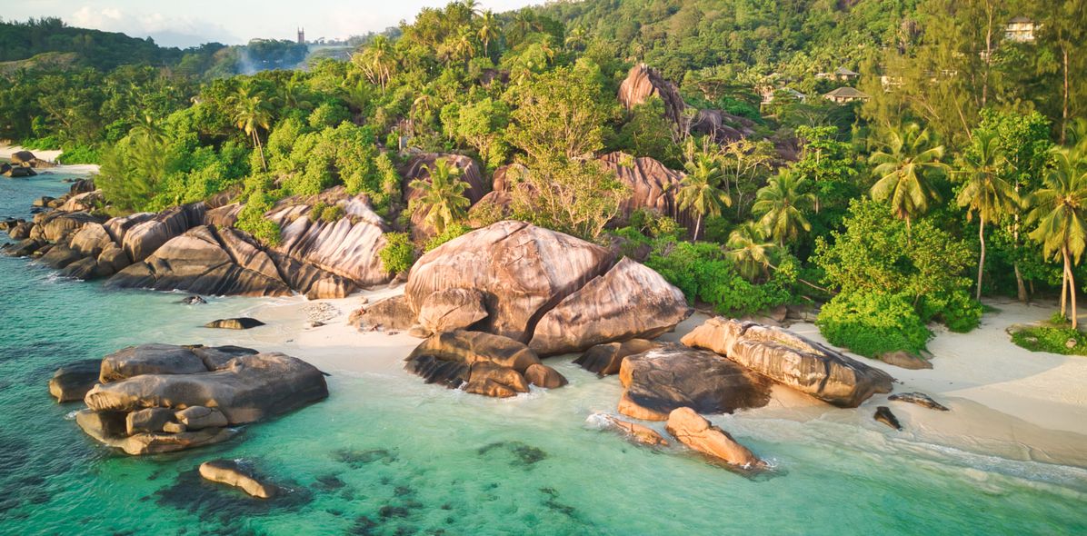 Strand auf den Seychellen