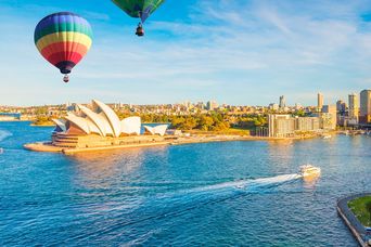 Hafeneinfahrt Sydney