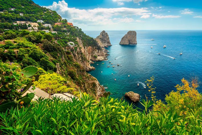 Insel Capri im Golf von Neapel