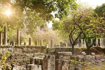Olympia in Peleponnes, Griechenland