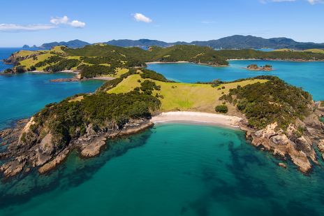 Bay of Islands in Neuseeland
