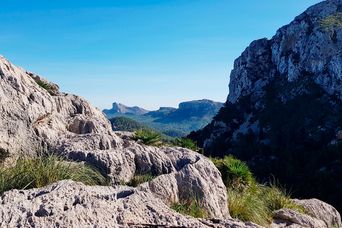 Gebirge auf Mallorca