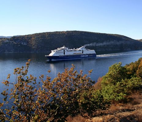 Schiff Color Fantasy unterwegs im Oslo-Fjord