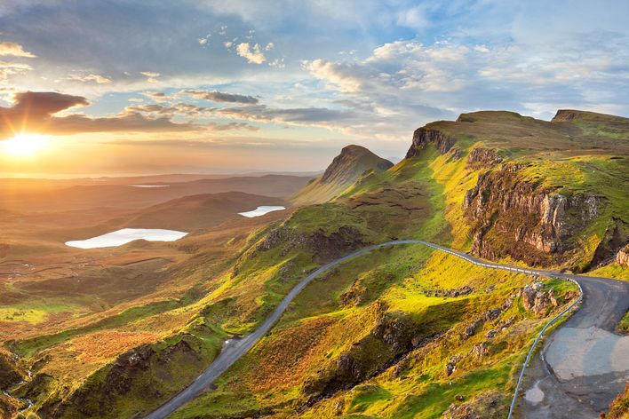 Isle of Skye in Schottland