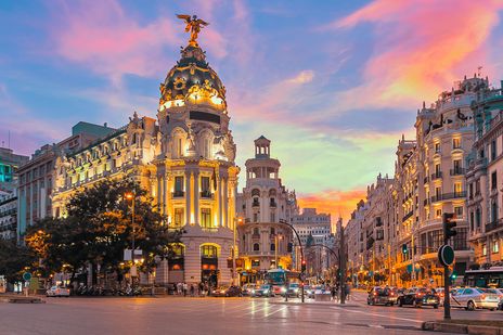 Abend in Madrid