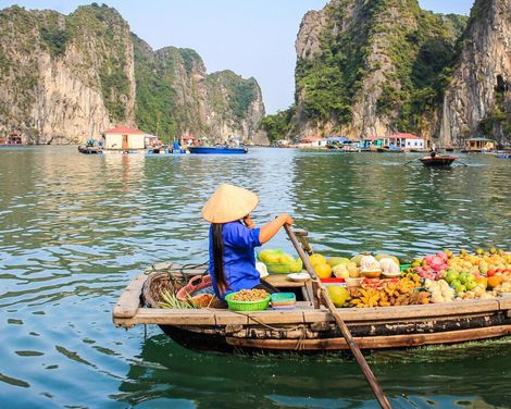 Faszinierende Kontraste: Tempel und Halong-Bucht-0