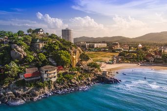 Hua Hin Stadt in Thailand