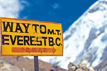 Mount Everest in Nepal