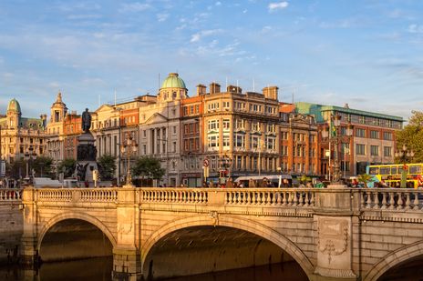 Brücke in Dublin, Irland