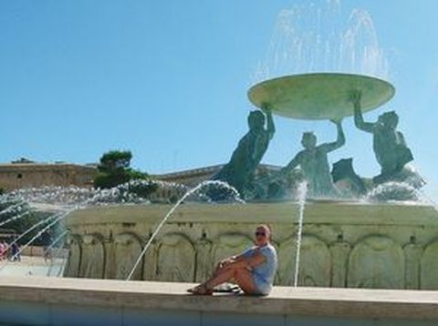 Berge & Meer-Mitarbeiter und Chronistin Ulla auf Malta