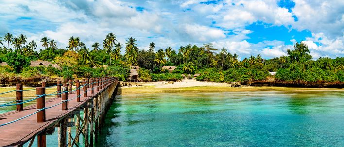 Strand auf Sansibar