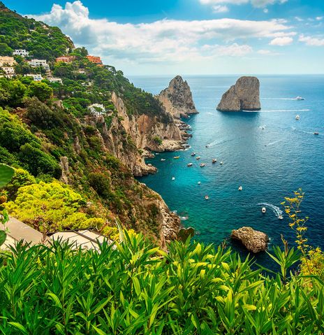 Küste von Capri