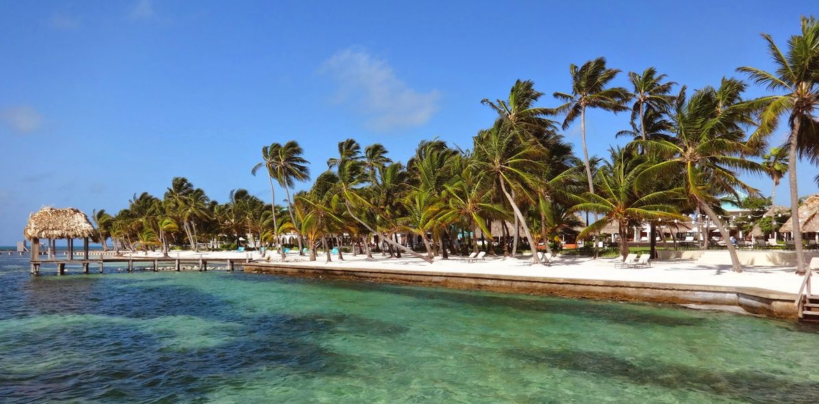 Stadtstrand von Belize City