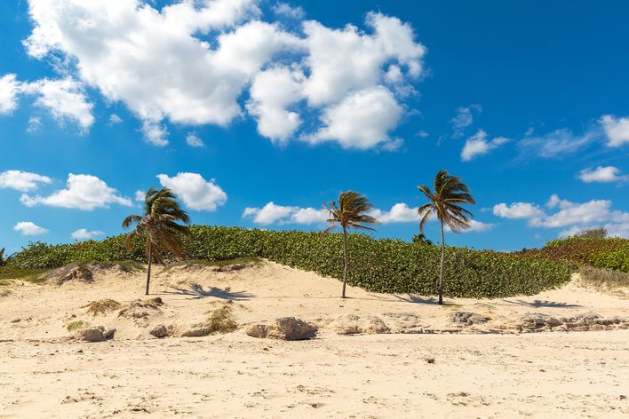 Playa del Este auf Kuba