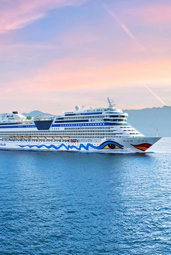 AIDA Schiff auf hoher See