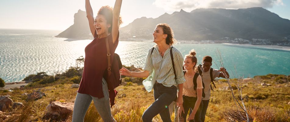 Gruppe auf einer Rundreise