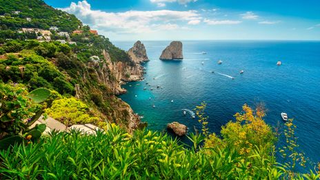 Küste von Capri