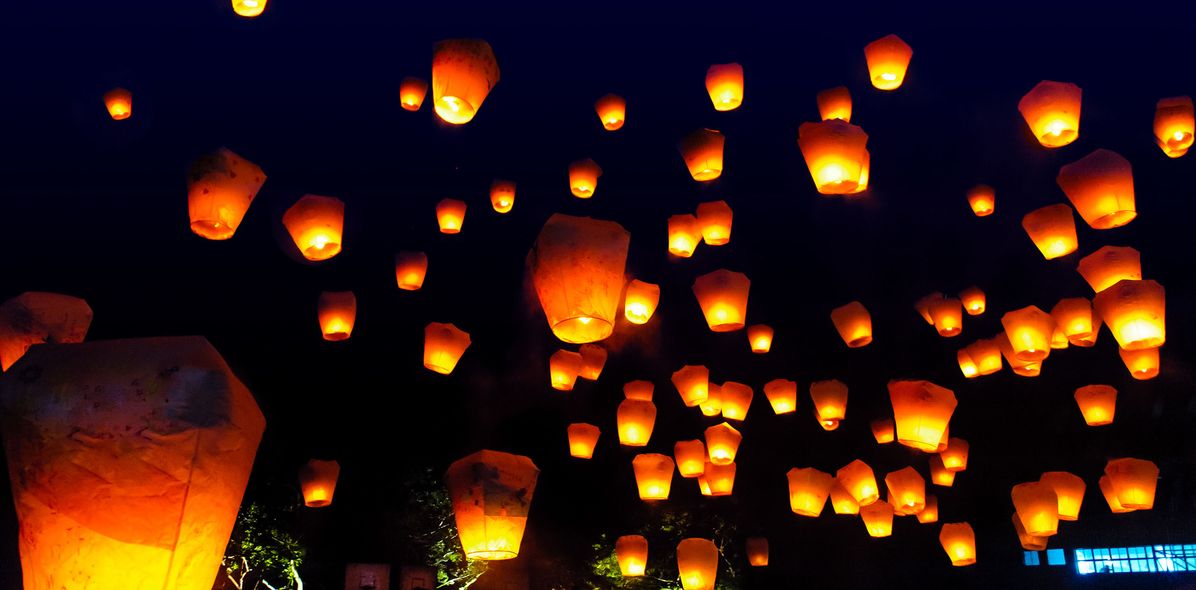 Laternenfest in Thailand