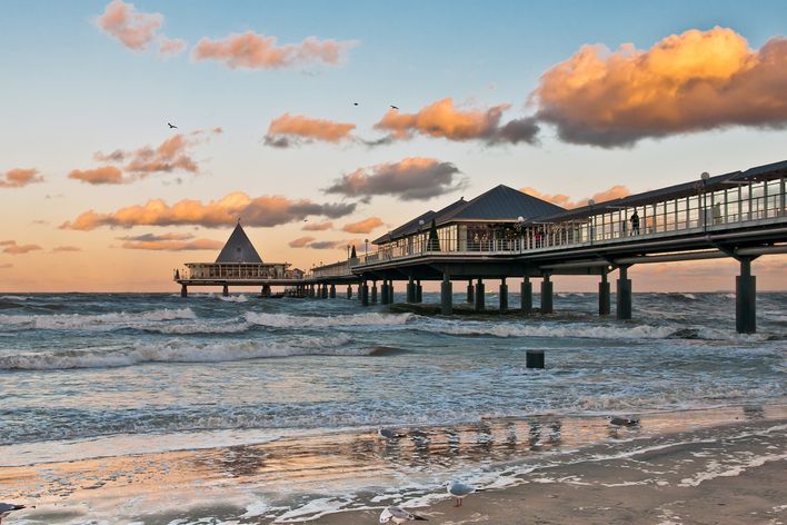 Reiseführer, Deutschland, Ostsee, Ruegen, Meer, Steg