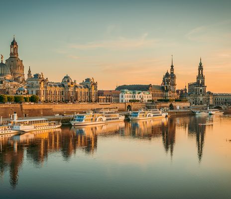 Blick auf die Stadt Dresden