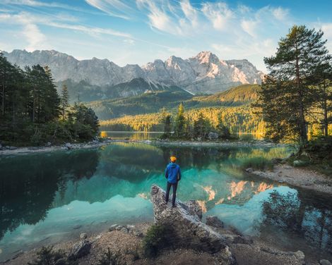 Wanderurlaub von der Partnachklamm bis zum Eibsee-0