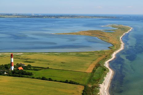 Leuchtturm auf der Insel Fehmarn