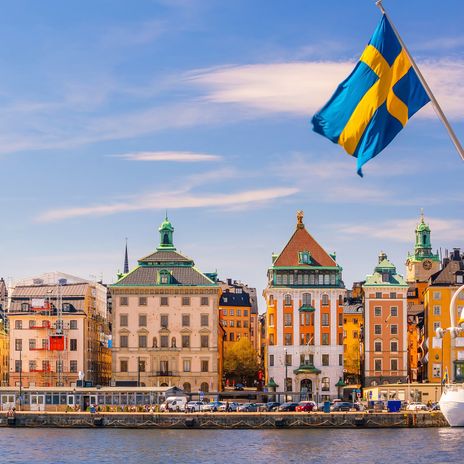 Blick auf Stockholm in Schweden