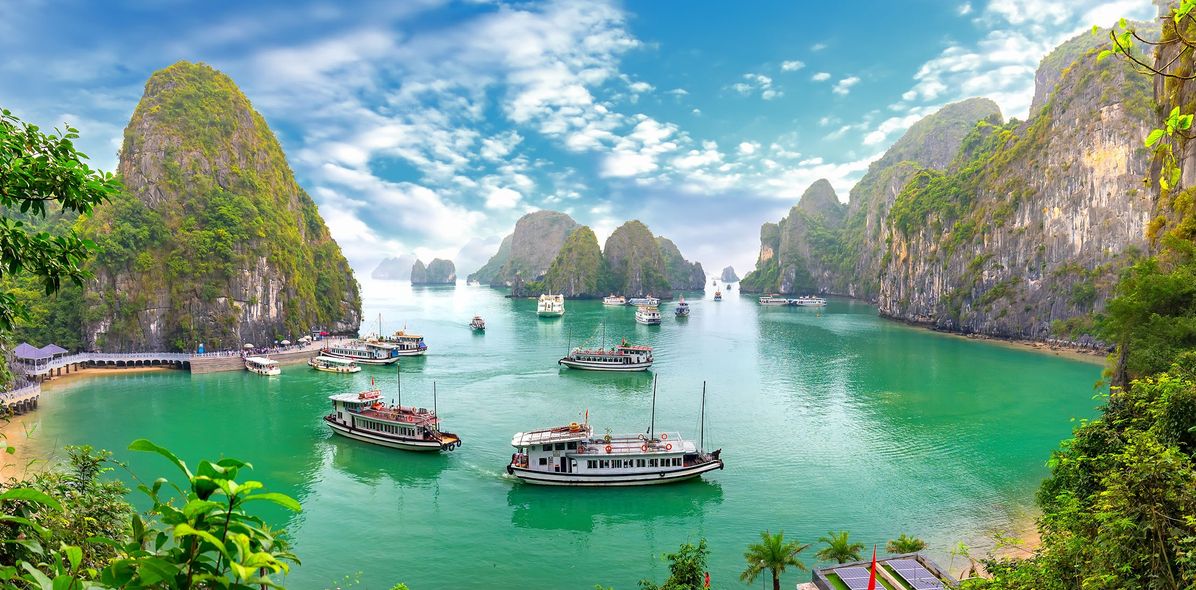Halong Bucht in Vietnam