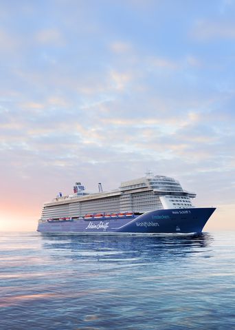 Mein Schiff 7 auf hoher See