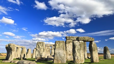 Stonehenge Felsen in England