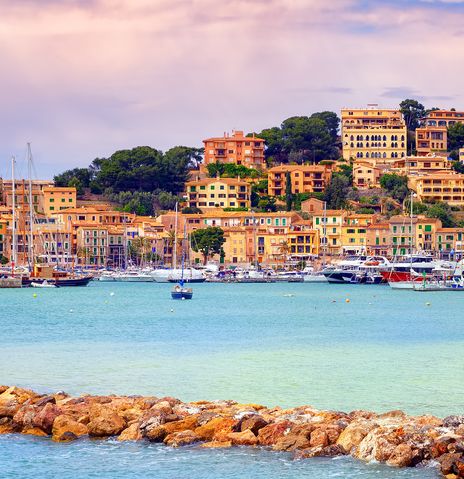 Port de Sóller auf Mallorca