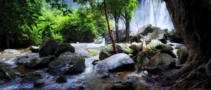 Wasserfall in Mondulkiri