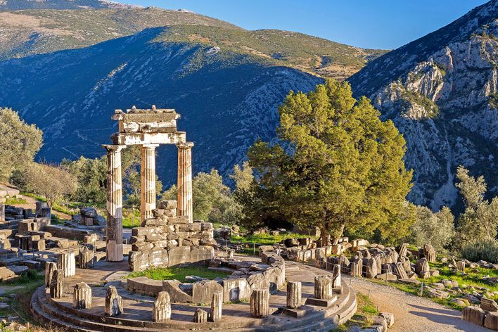 Ruinen von Delphi